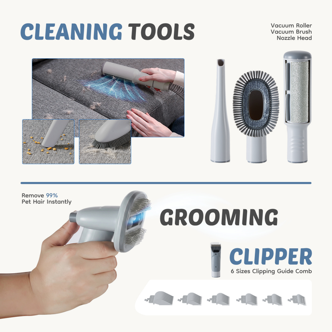 Vacuum clipper detail view
