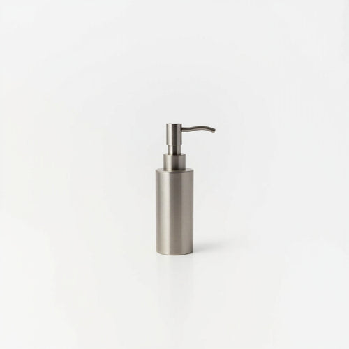 Brushed Stainless Steel Soap Dispenser — Countertop Style That Lasts